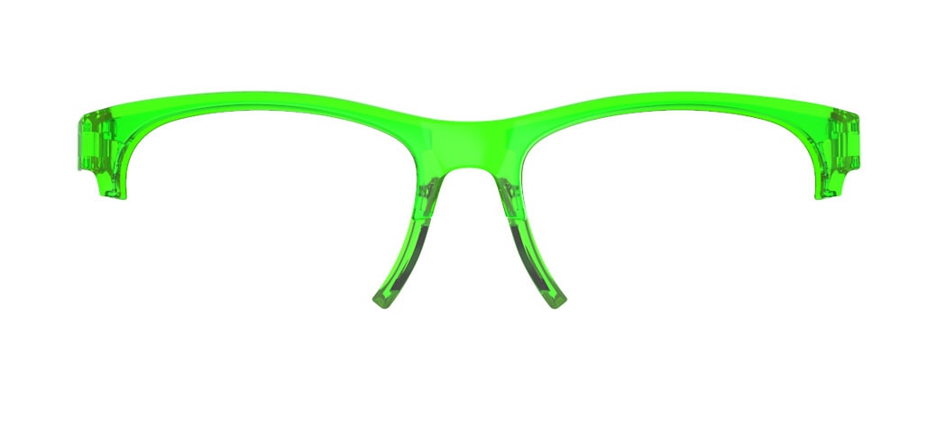 Swank SL satin electric green frames