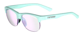 Swank SL satin crystal teal blue light glasses