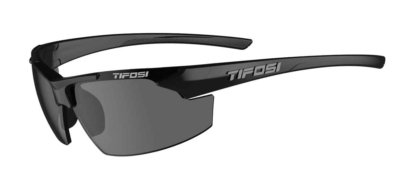 Tifosi Track Sunglasses - Gloss Black/Smoke